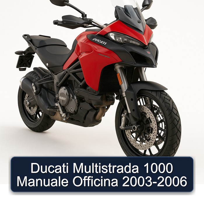Ducati Multistrada 1000 Manuale Officina 2003-2006
