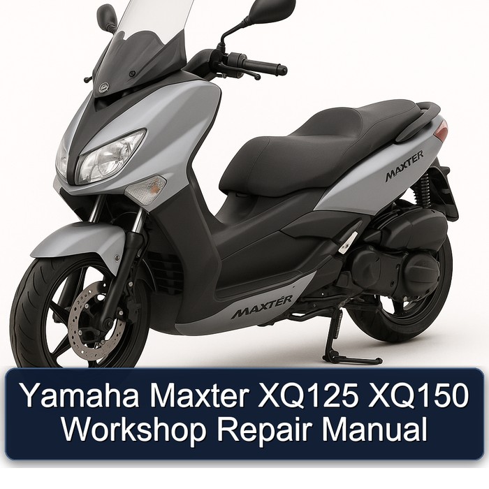 Yamaha Maxter XQ125 XQ150 Workshop Repair Manual