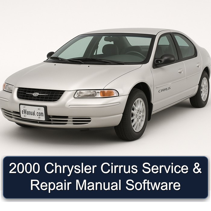2000 Chrysler Cirrus Manual de servicio y reparación Software