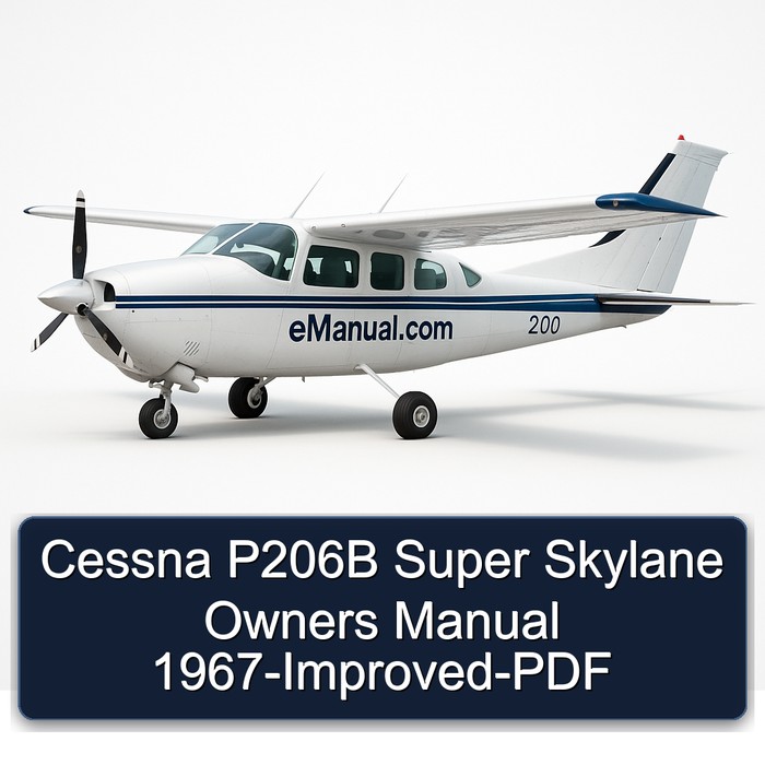 Cessna P206B Super Skylane Owners Manual 1967-Improved-PDF