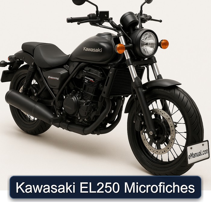 Kawasaki EL250 Microfiches