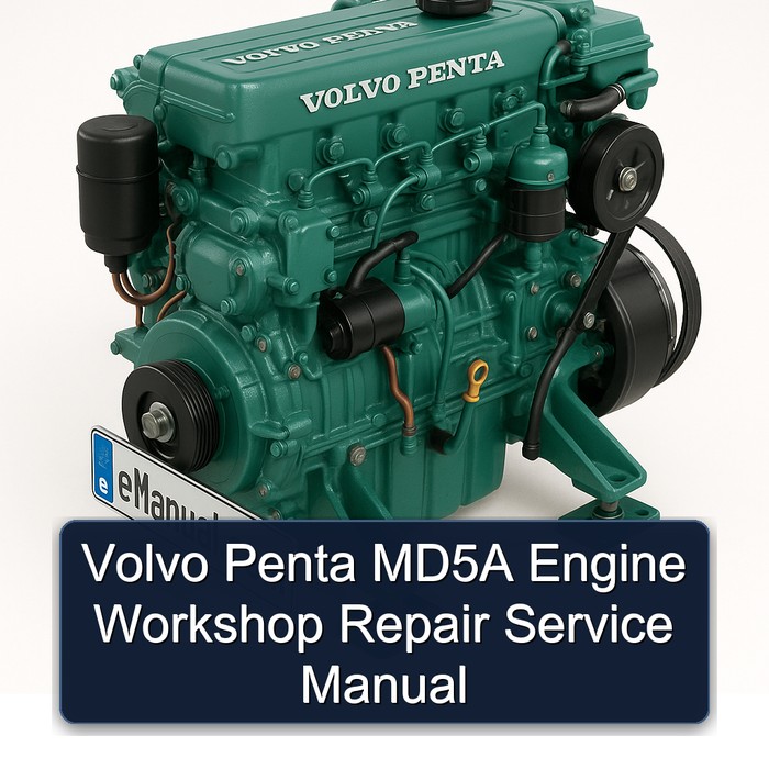 Volvo Penta MD5A Engine Workshop Repair Service Manual
