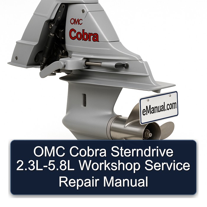 OMC Cobra Sterndrive 2.3L-5.8L Workshop Service Repair Manual
