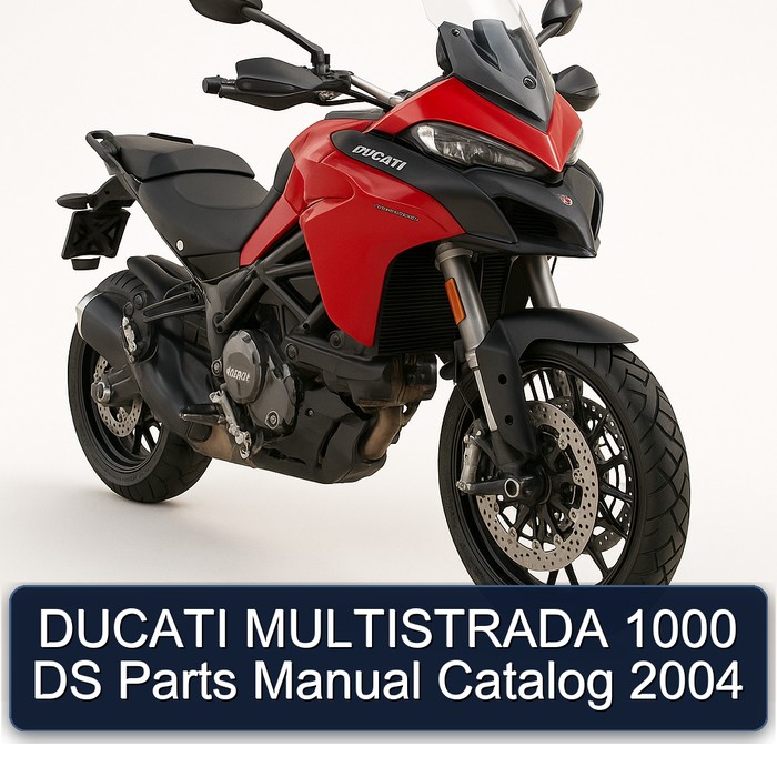 DUCATI MULTISTRADA 1000 DS Parts Manual Catalog 2004