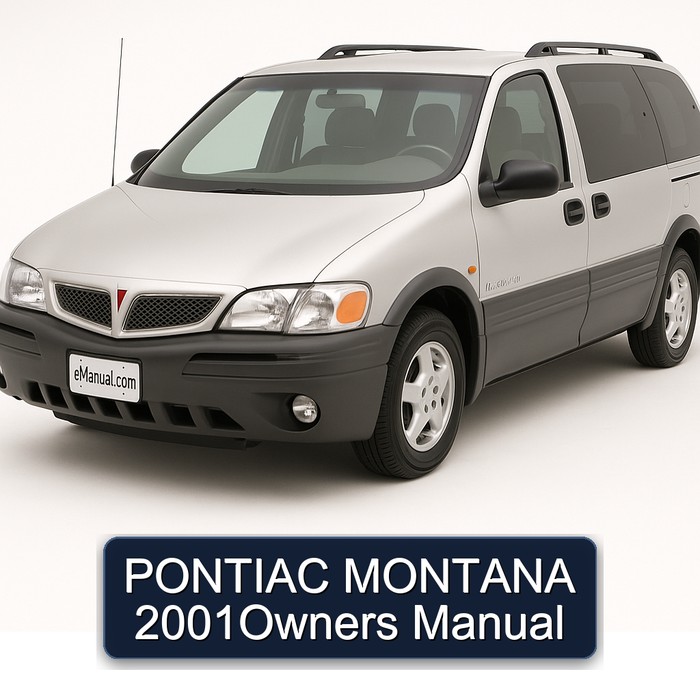 PONTIAC MONTANA 2001Owners Manual