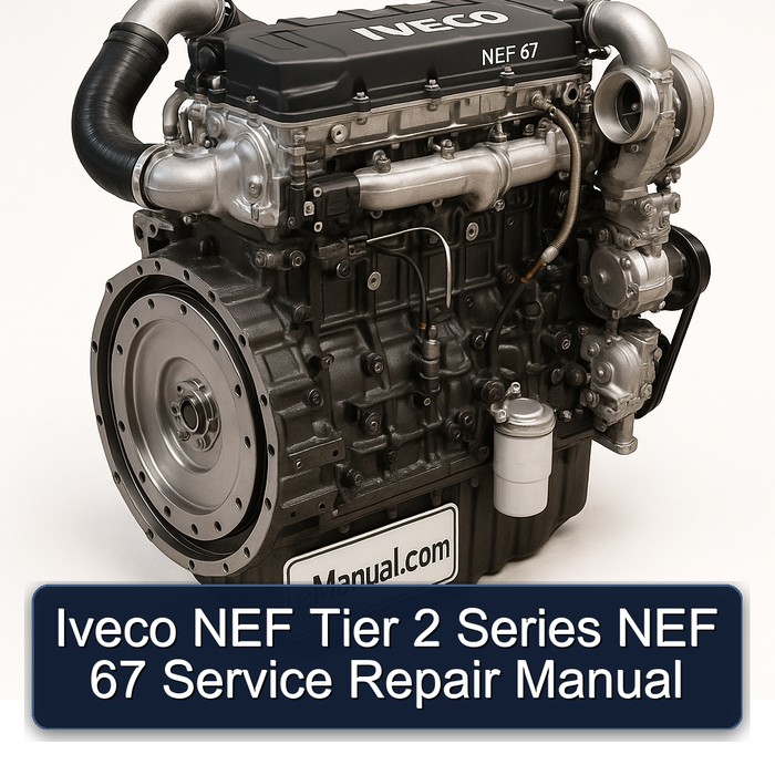 Iveco NEF Tier 2 Series NEF 67 Manual de servicio y reparación