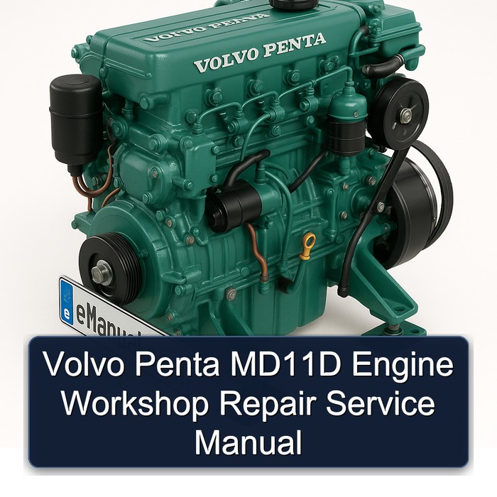 Volvo Penta MD11D Engine Workshop Repair Service Manual