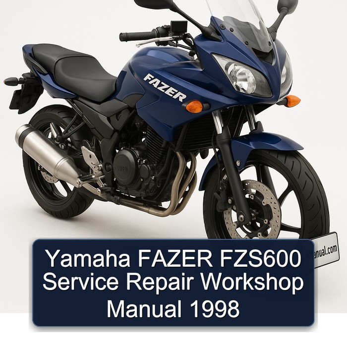 Yamaha FAZER FZS600 Service Repair Workshop Manual 1998 