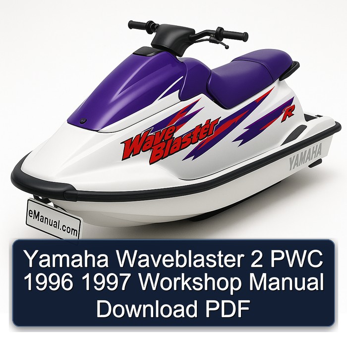 Manual de Taller Yamaha Waveblaster 2 PWC (1996-1997) - PDF