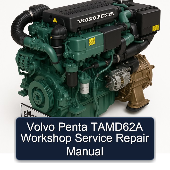 Volvo Penta TAMD62A Workshop Service Repair Manual