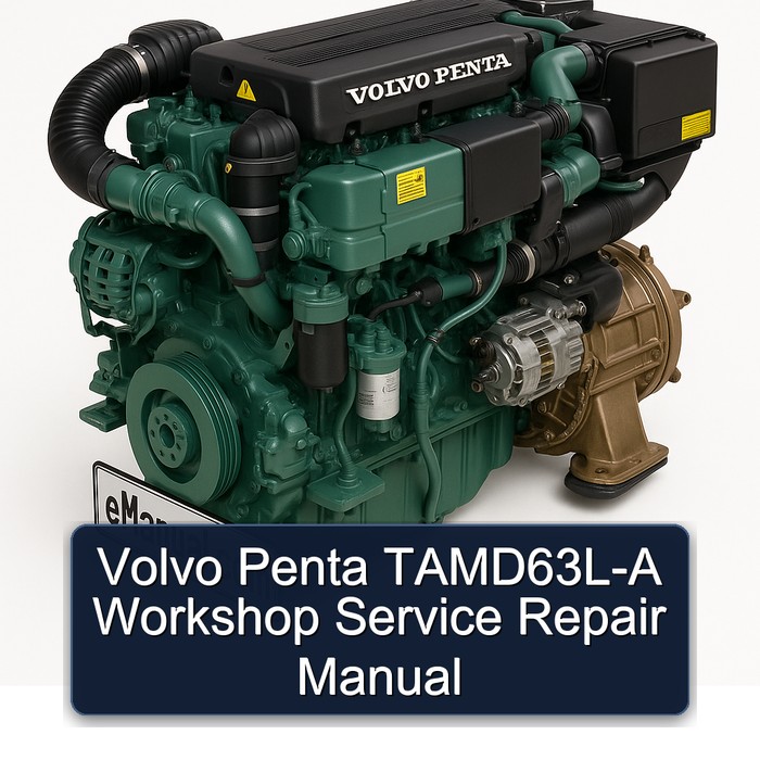 Volvo Penta TAMD63L-A Workshop Service Repair Manual 