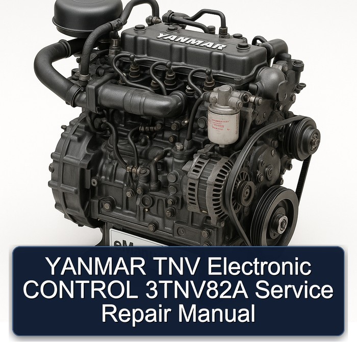 YANMAR TNV Electronic CONTROL 3TNV82A Service Repair Manual