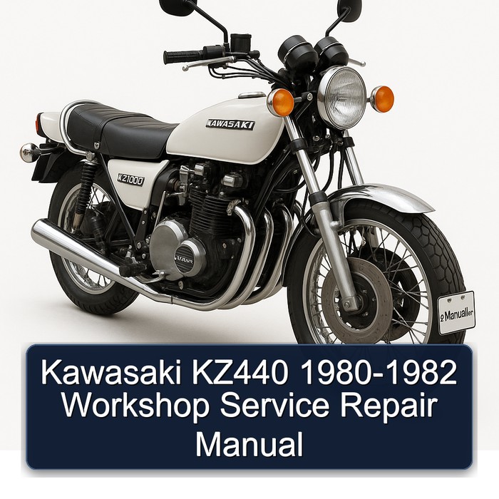Kawasaki KZ440 1980-1982 Workshop Service Repair Manual