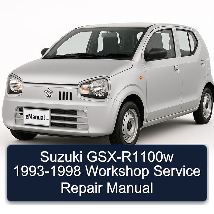 Suzuki GSX-R1100w 1993-1998 Workshop Manual de servicio y reparación