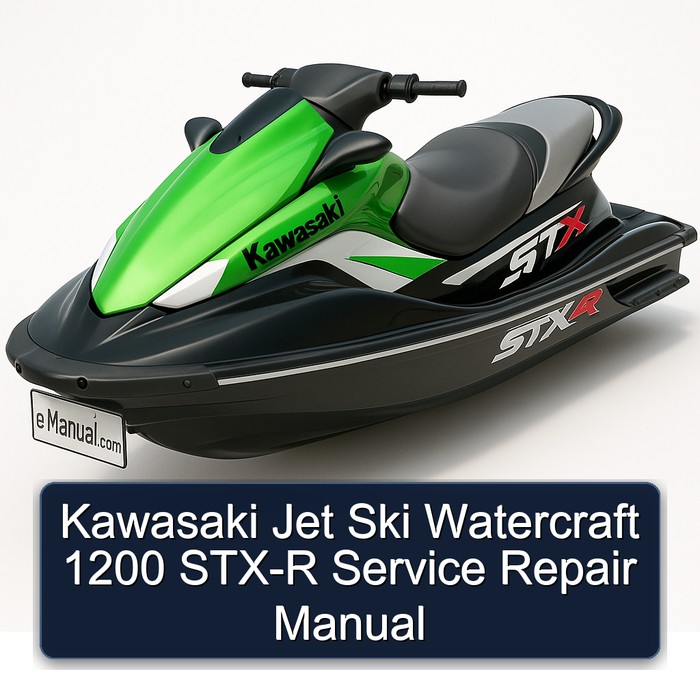 Kawasaki Jet Ski Watercraft 1200 STX-R Service Repair Manual