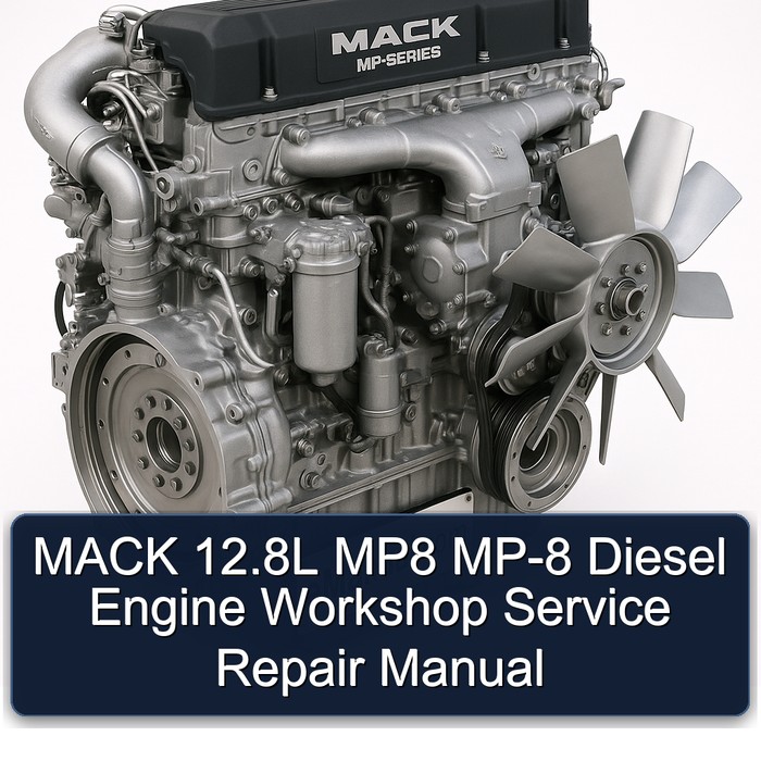 MACK 12.8L MP8 MP-8 Diesel Engine Workshop Service Repair Manual 