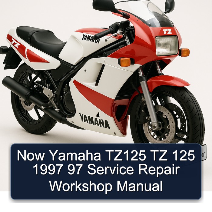 Now Yamaha TZ125 TZ 125 1997 97 Service Repair Workshop Manual
