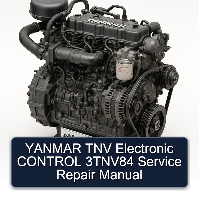 YANMAR TNV Electronic CONTROL 3TNV84 Service Repair Manual