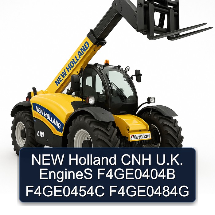 NEW Holland CNH U.K. EngineS F4GE0404B F4GE0454C F4GE0484G