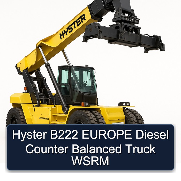 Hyster B222 EUROPE Diesel Counter Balanced Truck WSRM