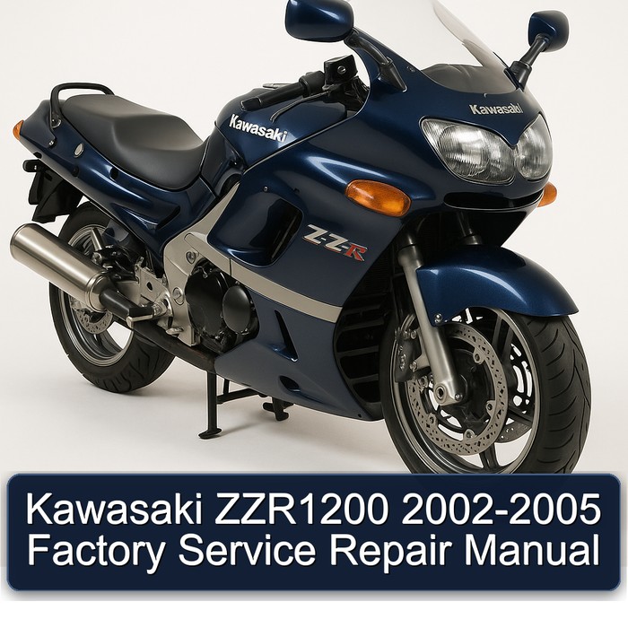 Kawasaki ZZR1200 2002-2005 Factory Service Repair Manual