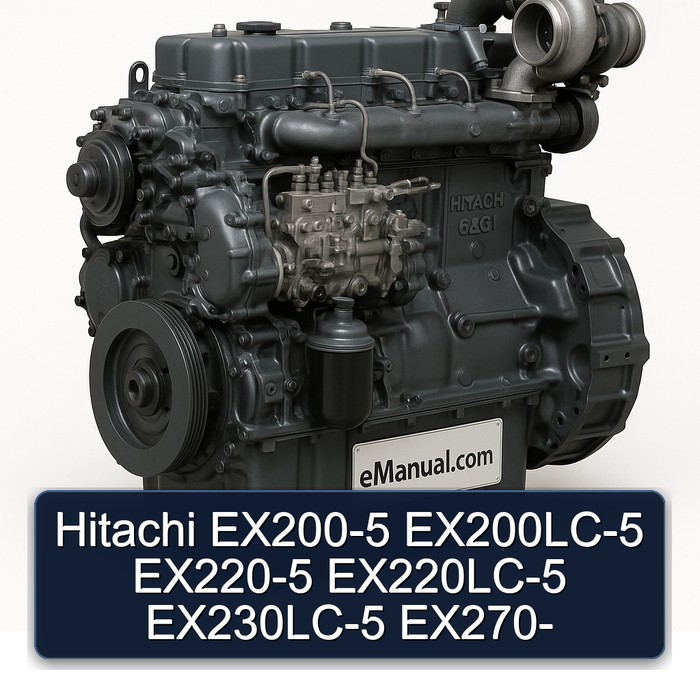 Hitachi EX200-5 EX200LC-5 EX220-5 EX220LC-5 EX230LC-5 EX270-