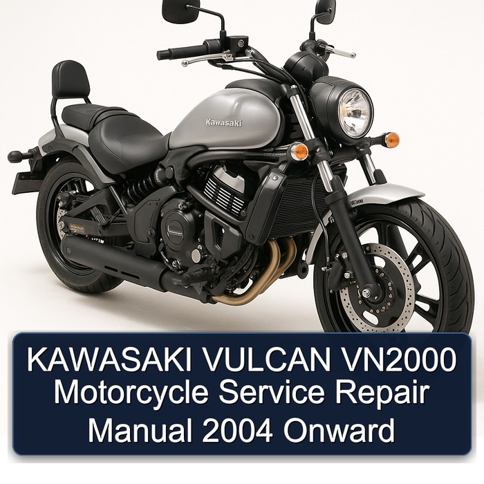 KAWASAKI VULCAN VN2000 Motorcycle Manual de servicio y reparación 2004 Onward
