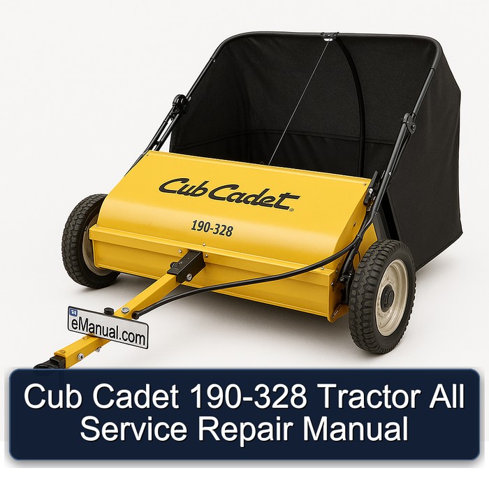 Cub Cadet 190-328 Tractor All Service Repair Manual