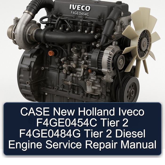 Manual de Servicio y Reparación del Motor Diesel Iveco F4GE0454C/F4GE0484G Tier 2