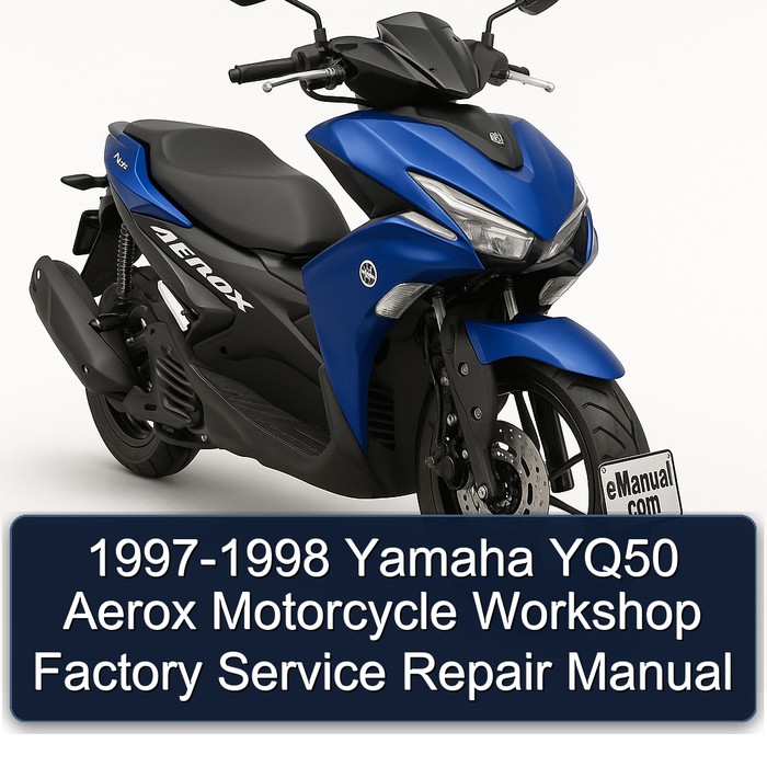1997-1998 Yamaha YQ50 Aerox Motorcycle Workshop Factory Service Repair Manual