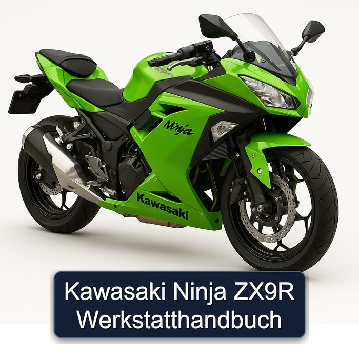 Kawasaki Ninja ZX9R Werkstatthandbuch