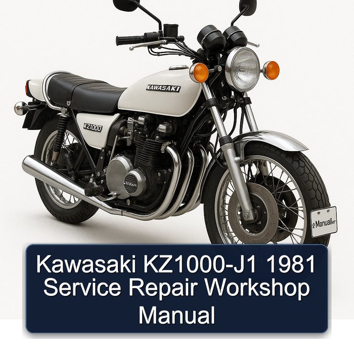 Kawasaki KZ1000-J1 1981 Service Repair Workshop Manual