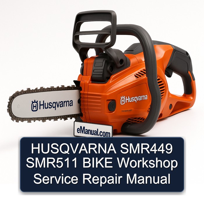 HUSQVARNA SMR449 SMR511 BIKE Workshop Manual de servicio y reparación