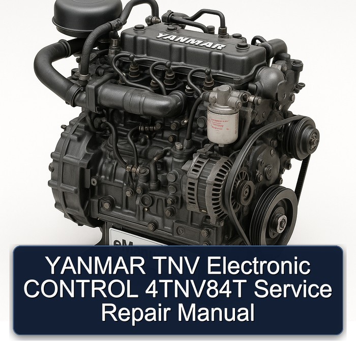 YANMAR TNV Electronic CONTROL 4TNV84T Service Repair Manual 