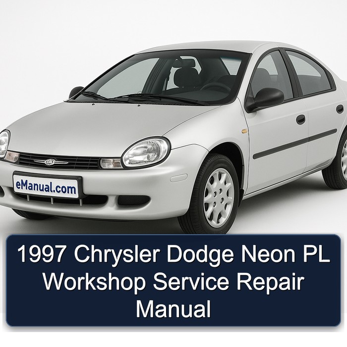 1997 Chrysler Dodge Neon PL Workshop Manual de servicio y reparación