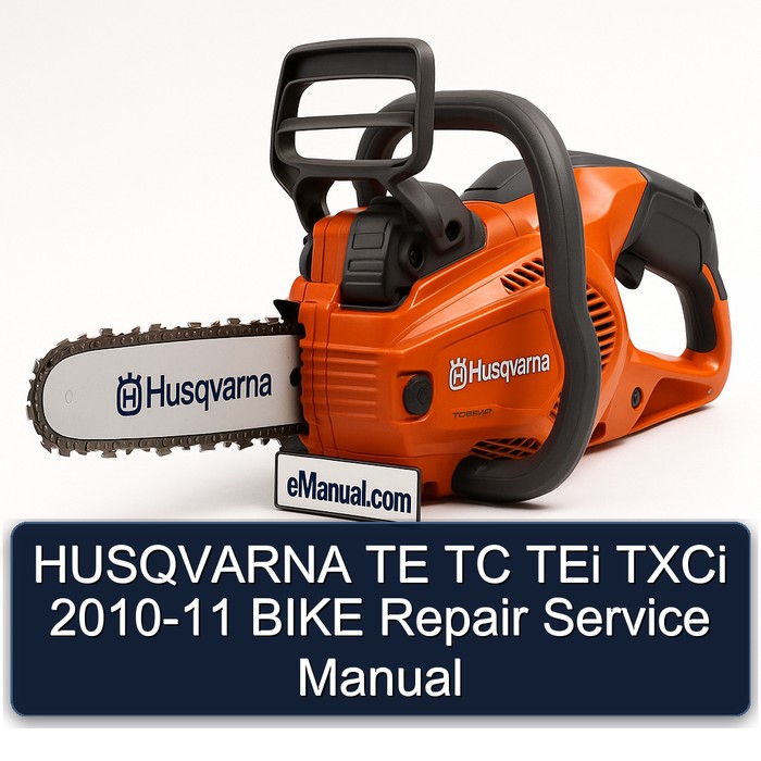 HUSQVARNA TE TC TEi TXCi 2010-11 BIKE Repair Service Manual