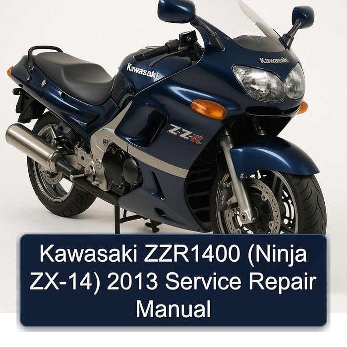 Kawasaki ZZR1400 (Ninja ZX-14) 2013 Manual de servicio y reparación
