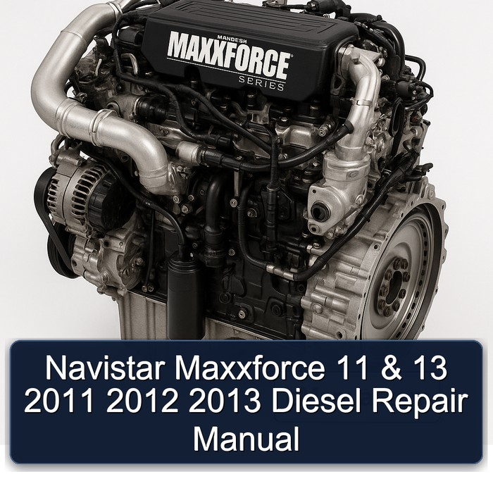 Manual de Reparación Diesel Navistar Maxxforce 11 y 13 (2011-2013)