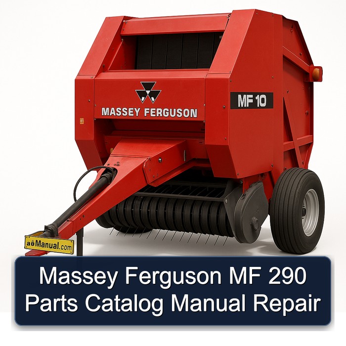 Massey Ferguson MF 290 Parts Catalog Manual Repair