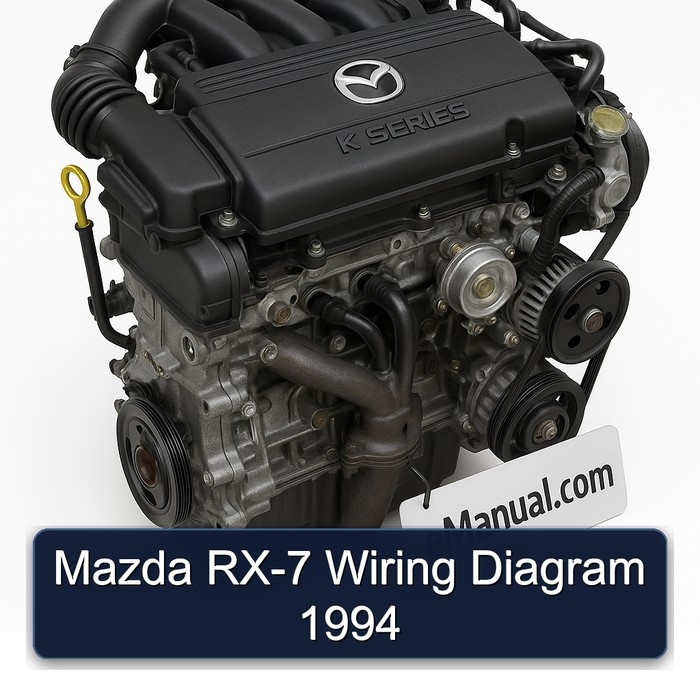 Diagrama de Cableado Mazda RX-7 1994