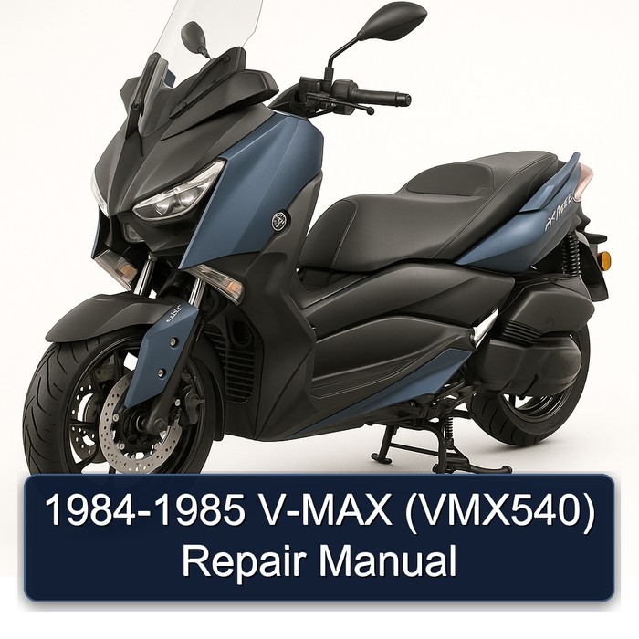 1984-1985 V-MAX (VMX540) Repair Manual