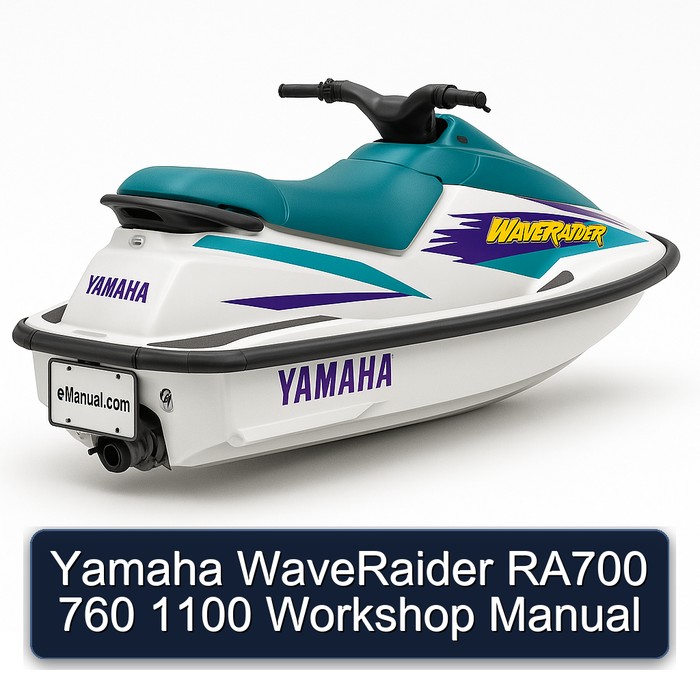 Yamaha WaveRaider RA700 760 1100 Workshop Manual