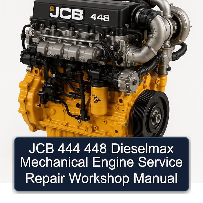 JCB 444 448 Dieselmax Mechanical Engine Service Repair Workshop Manual