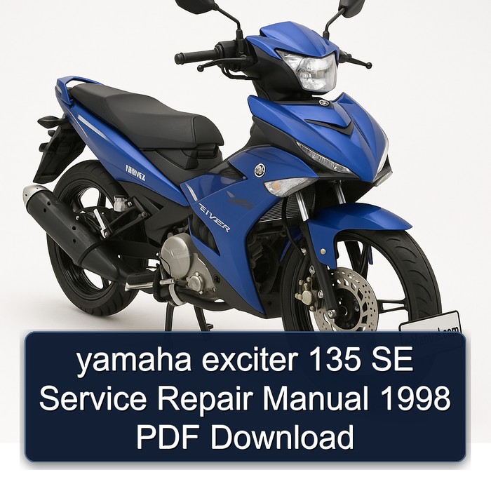 Yamaha Exciter 135 SE Servicehandbuch 1998 (PDF)