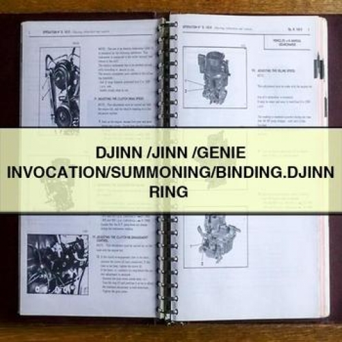 Djinn /Jinn /Genie Invocation/Summoning/Binding.djinn Ring PDF Download