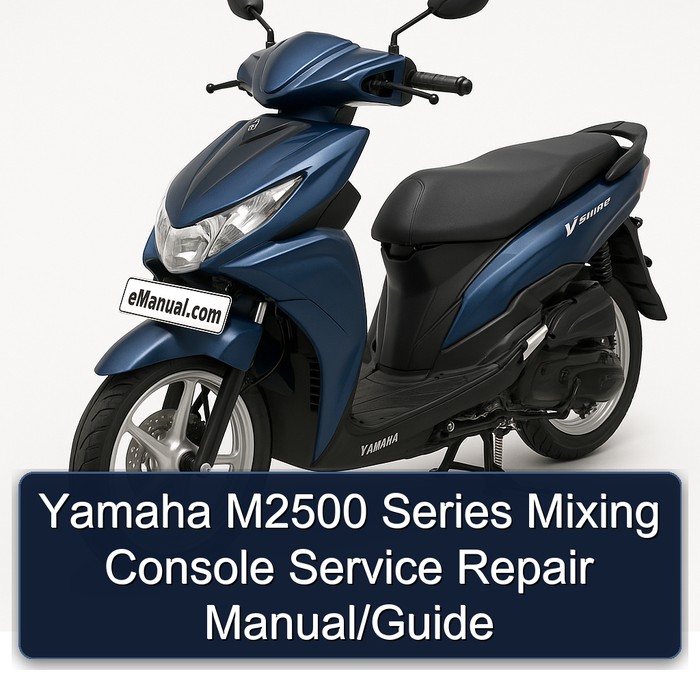 Yamaha M2500 Series Mixing Console Service Repair Manual/Guide