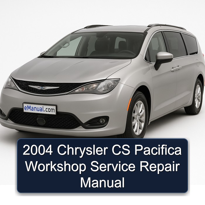 2004 Chrysler CS Pacifica Workshop Manual de servicio y reparación