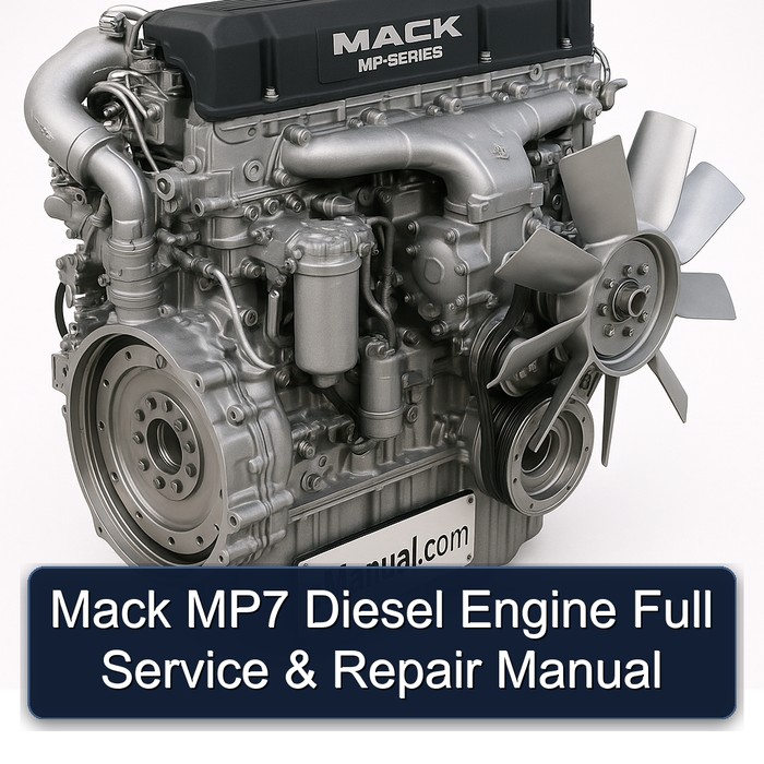 Manual de Servicio y Reparación Completo del Motor Diesel Mack MP7
