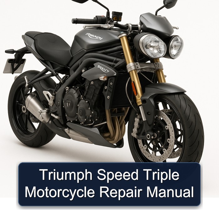 Triumph Speed Triple Motorcycle Repair Manual