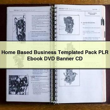 Home Based Business Templated Pack Plr Ebook DVD Banner CD PDF Download